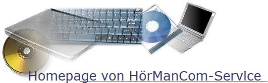 Homepage von HörManCom-Service 